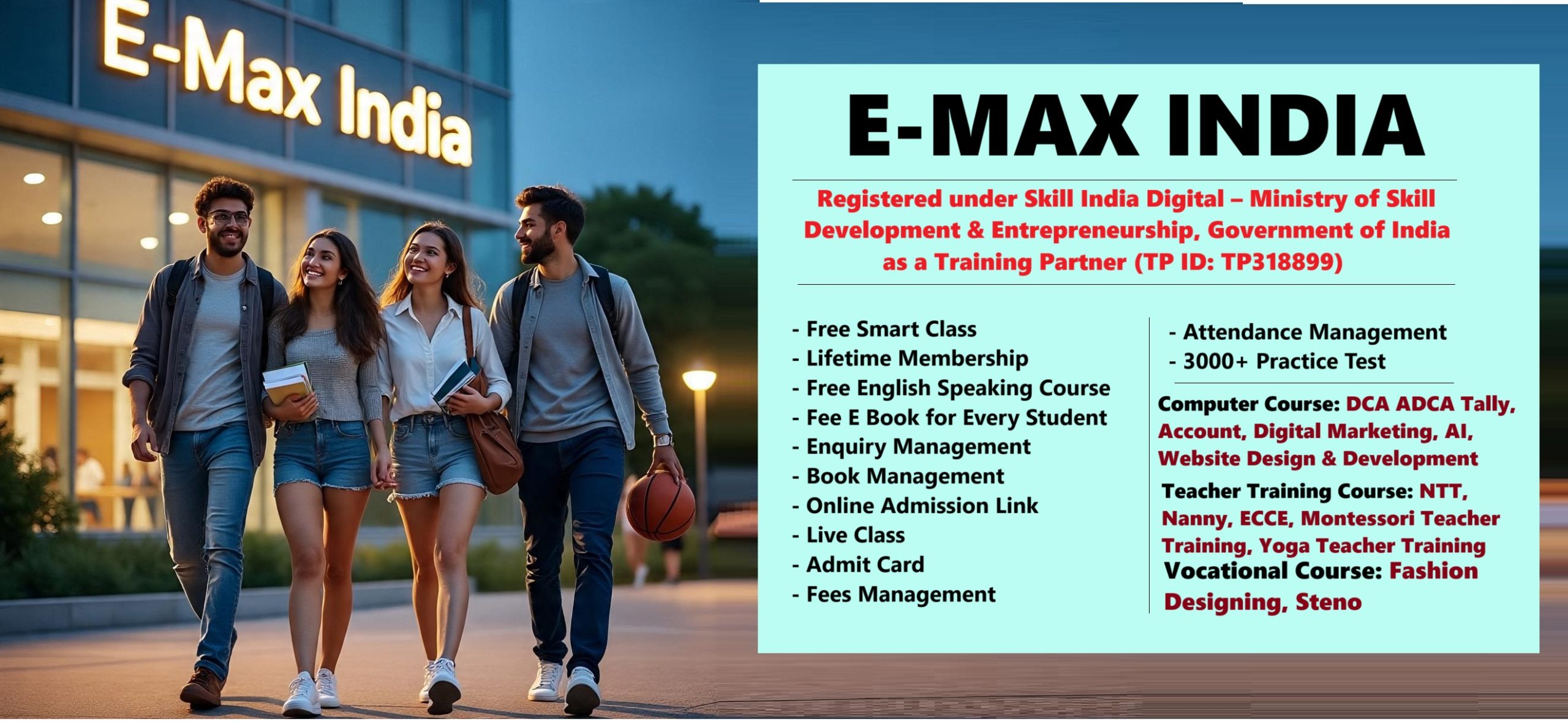 Advance Diploma in Software Programming (ADSP) Institute Registration Process